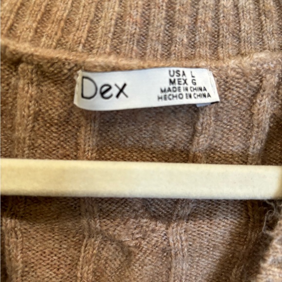 DEX BROWN TAUPE VEST - Picture 3 of 3